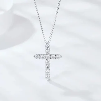 Luxury Shiny Cross Necklace